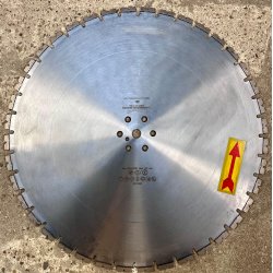 � 700x4,6x12 mm JDTG-CHG Diamantklinge - St�jd�mpet, klar. Gulv