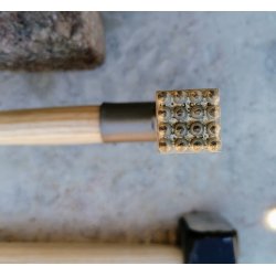 Stokhammer 20 x 20 m. 4x4 stifter