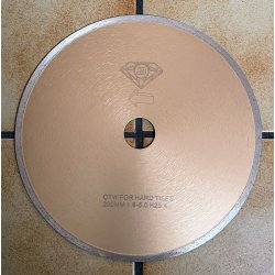 Diamantklinge,  180 mm, fuldrandet