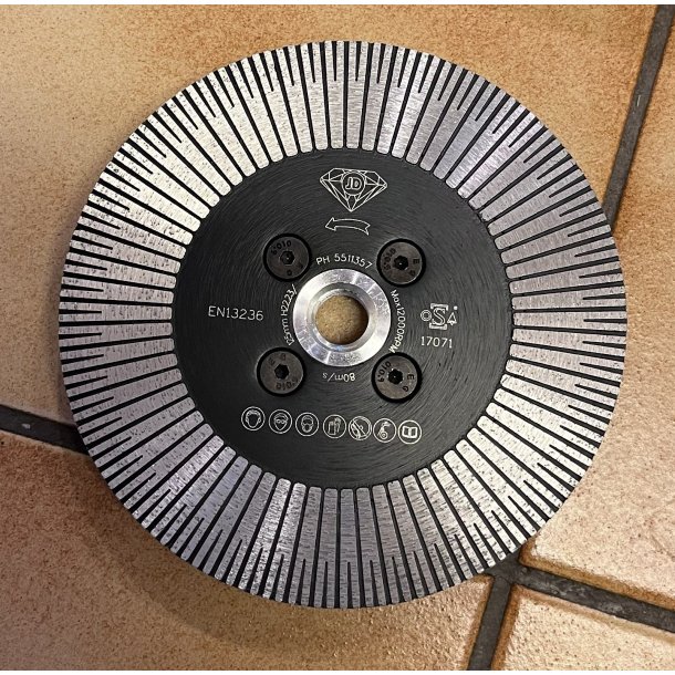 � 125 mm, Tilt-Cutter, fuldrandet, gradsk�ring