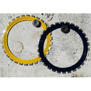 Weka Ringsavklinge, 400 mm, BLD, Gul