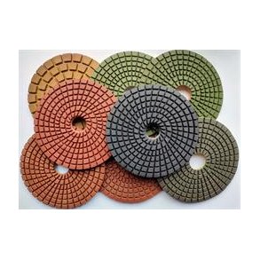 Polerest 100 mm, m. velcro