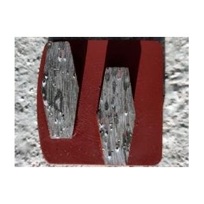 Bauta trapez slibeklods, Brun #16/20 Slide, gammel beton