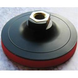 Bagplade, 100 mm slibeskiver, skum