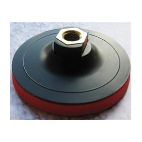 Bagplade, 100 mm slibeskiver, skum